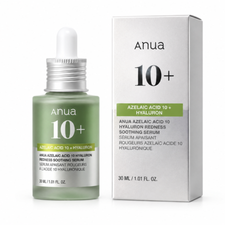 سرم آزلائیک اسید ۱۰٪ و هیالورون آنوا | Anua Azelaic Acid 10 + Hyaluron Redness Soothing Serum  ا